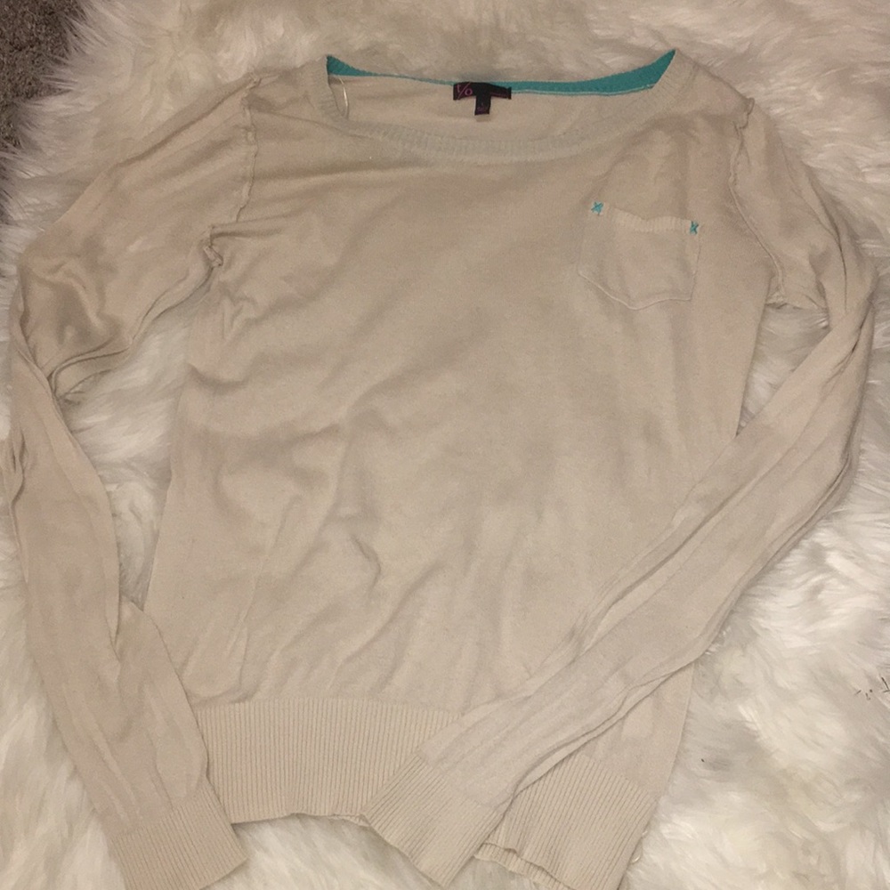 Nude Long Sleeve Sweater